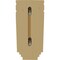 Ekena Millwork 5"W x 6"D x 10 1/2"H Medium San Juan Wood Corbel, Alder CORW05X06X10SJAL - alternate 2